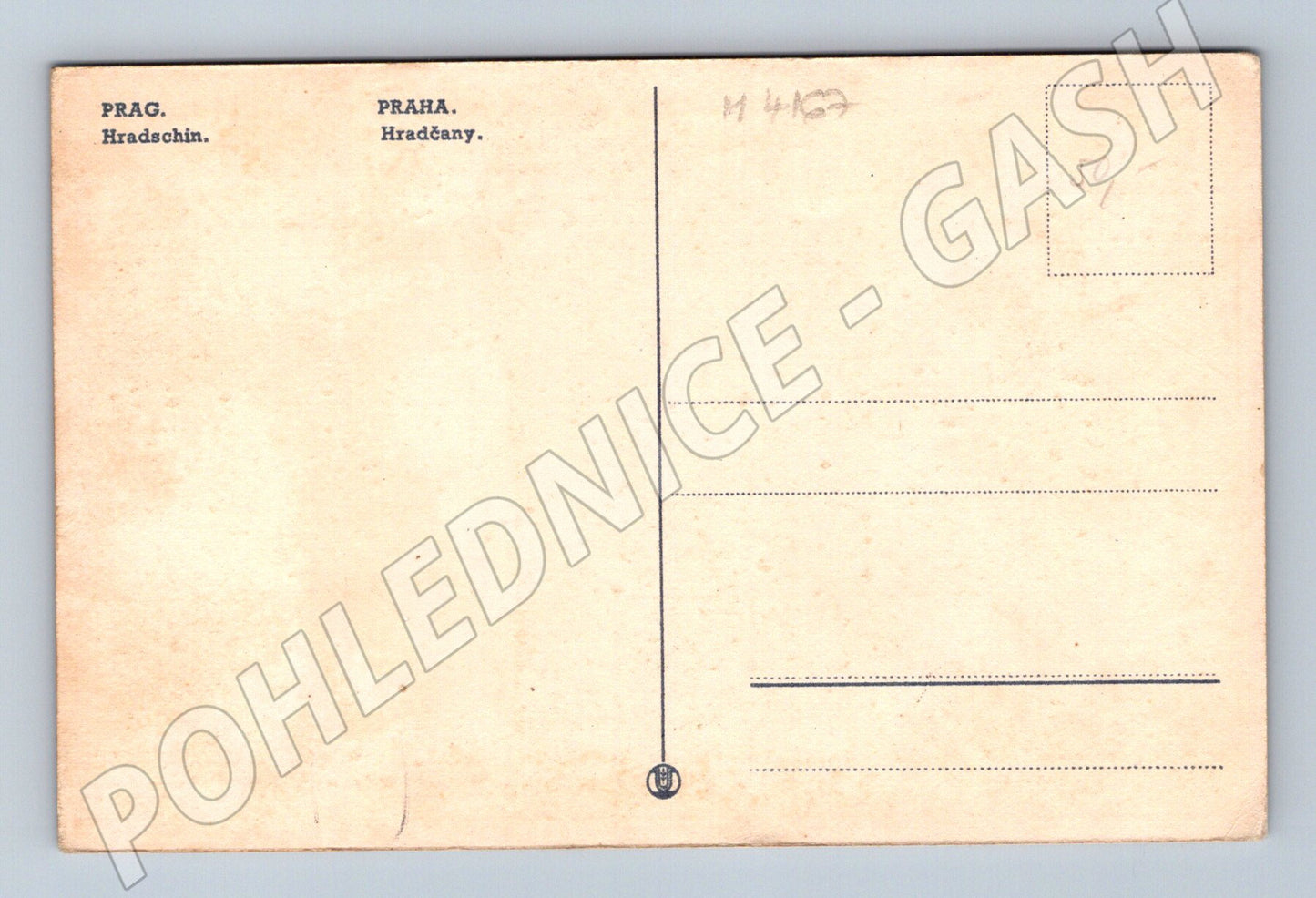Pohlednice Praha Hradčany panorama hradu (M4167)