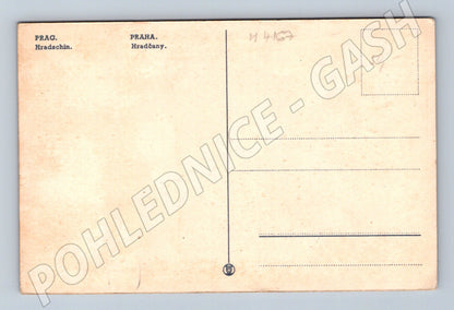 Pohlednice Praha Hradčany panorama hradu (M4167)