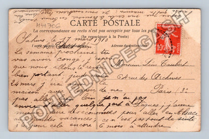 Pohlednice Francie žena dítě pes 1910 (M41706)
