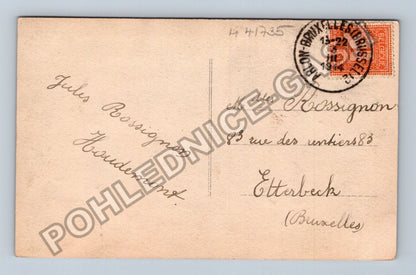 Pohlednice Belgie Lun par lautre on serait heureux 1914 (M41735)