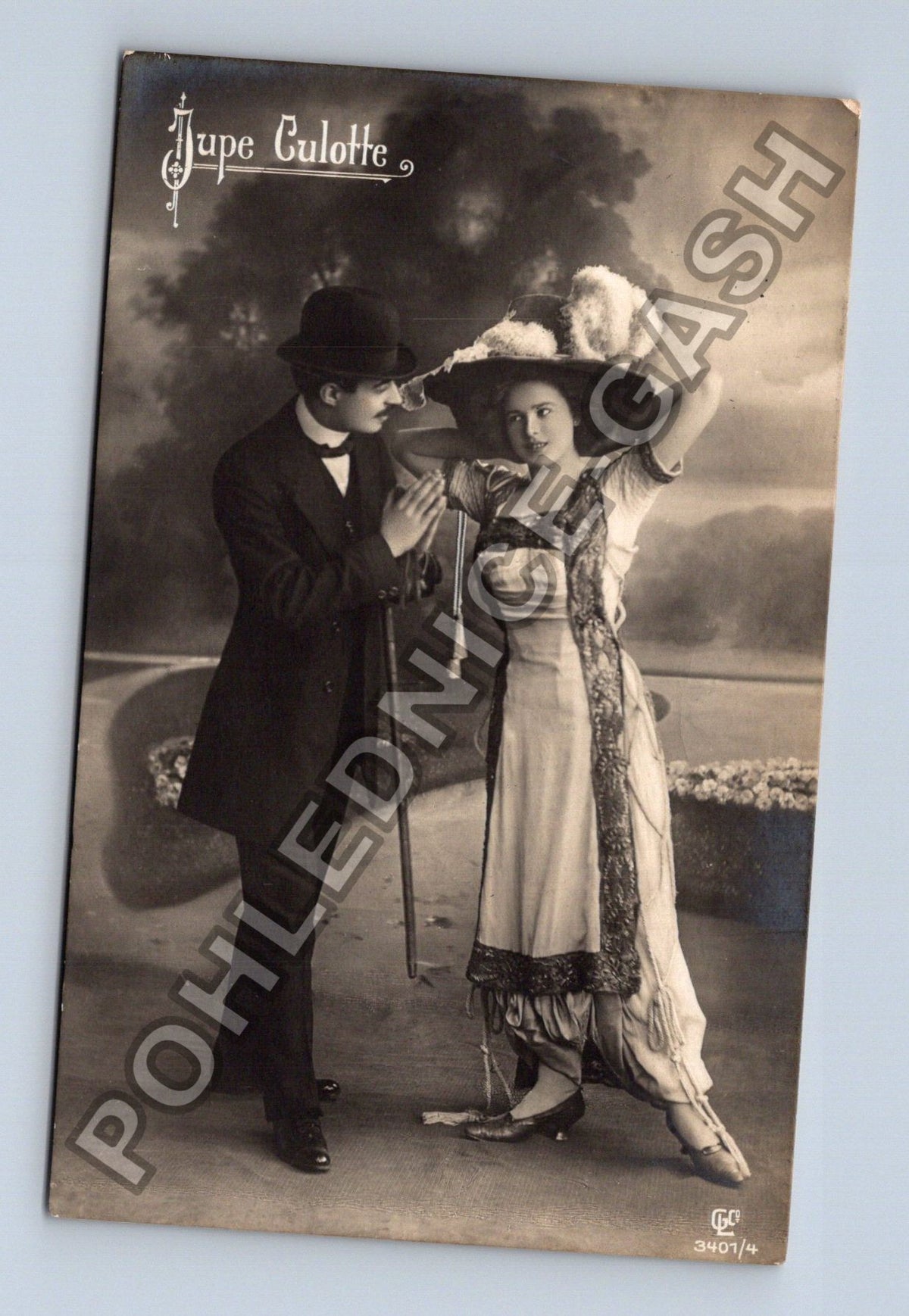 Pohlednice Belgie Antverpy Jupe Culotte 1911 (M41743)