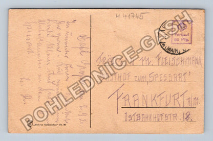 Pohlednice Německo Frankfurt am Main milostný motiv (M41745)