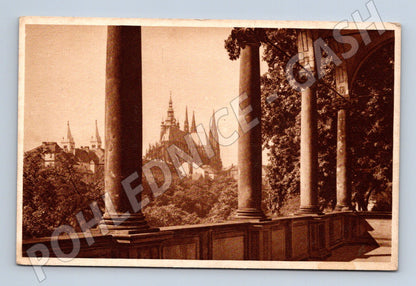 Pohlednice Praha Pražský hrad z Belvederu (M4175)