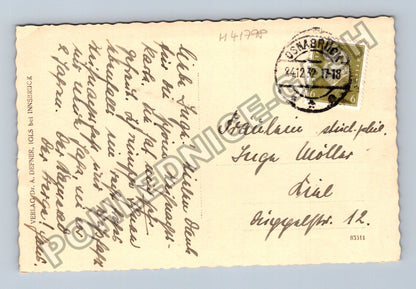 Pohlednice Rakousko zimní krajina hory sníh stromy (M41798)