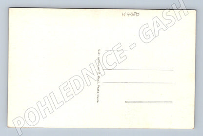 Pohlednice Praha Ministerstvo železnic starý motiv (M4180)