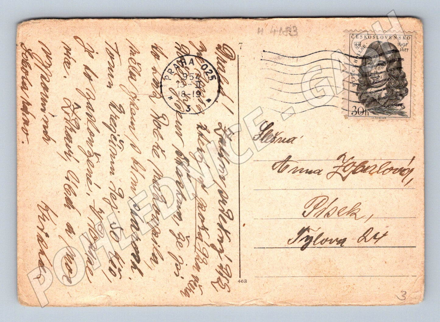 Pohlednice Praha Malá Strana a sv Mikuláš historický (M4183)