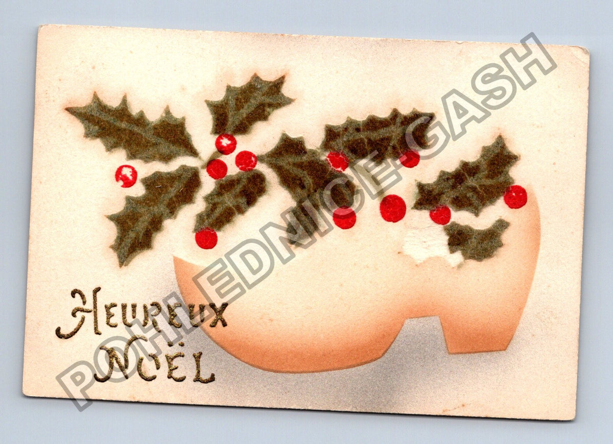 Pohlednice Francie Vánoční přání Heureux Noël (M41857)