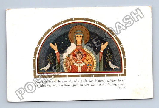 Pohlednice Německo náboženský motiv Vánoce 1930 (M41866)