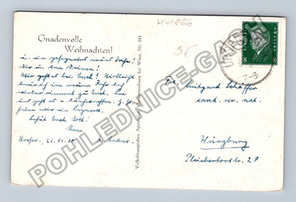 Pohlednice Německo náboženský motiv Vánoce 1930 (M41866)