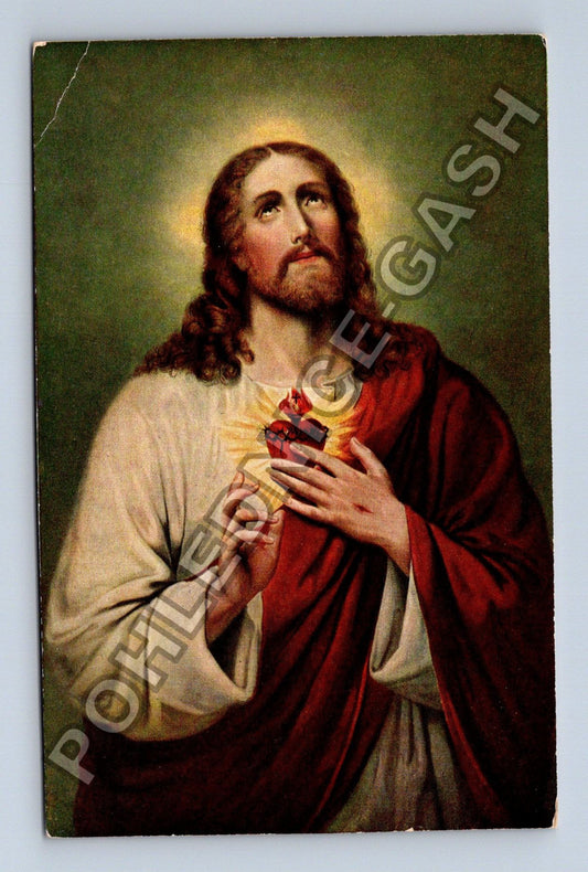 Pohlednice Ježíš Kristus Nejsvětější Srdce Ježíšovo (M41913)
