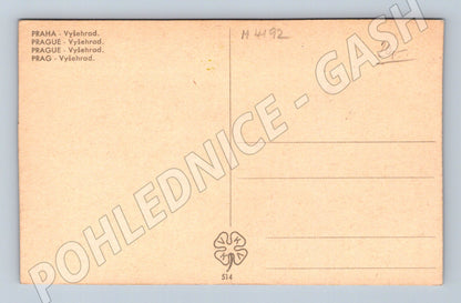 Pohlednice Praha Vyšehrad starý motiv (M4192)