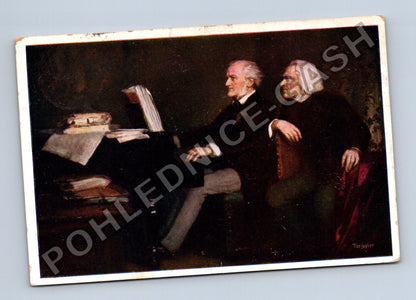 Pohlednice Hermann Toggoler Liszt Richard Wagner (M41923)