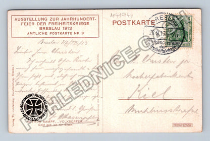 Pohlednice Německo Breslau 1913 výstava Freiheitkriege (M41944)