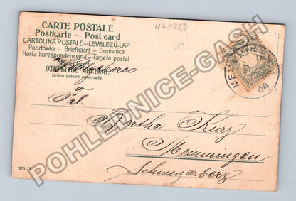 Pohlednice Německo Liebeshändeleien milostné hrátky 1904 (M41950)
