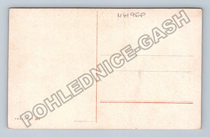 Pohlednice Itálie jezero město v horách (M41968)