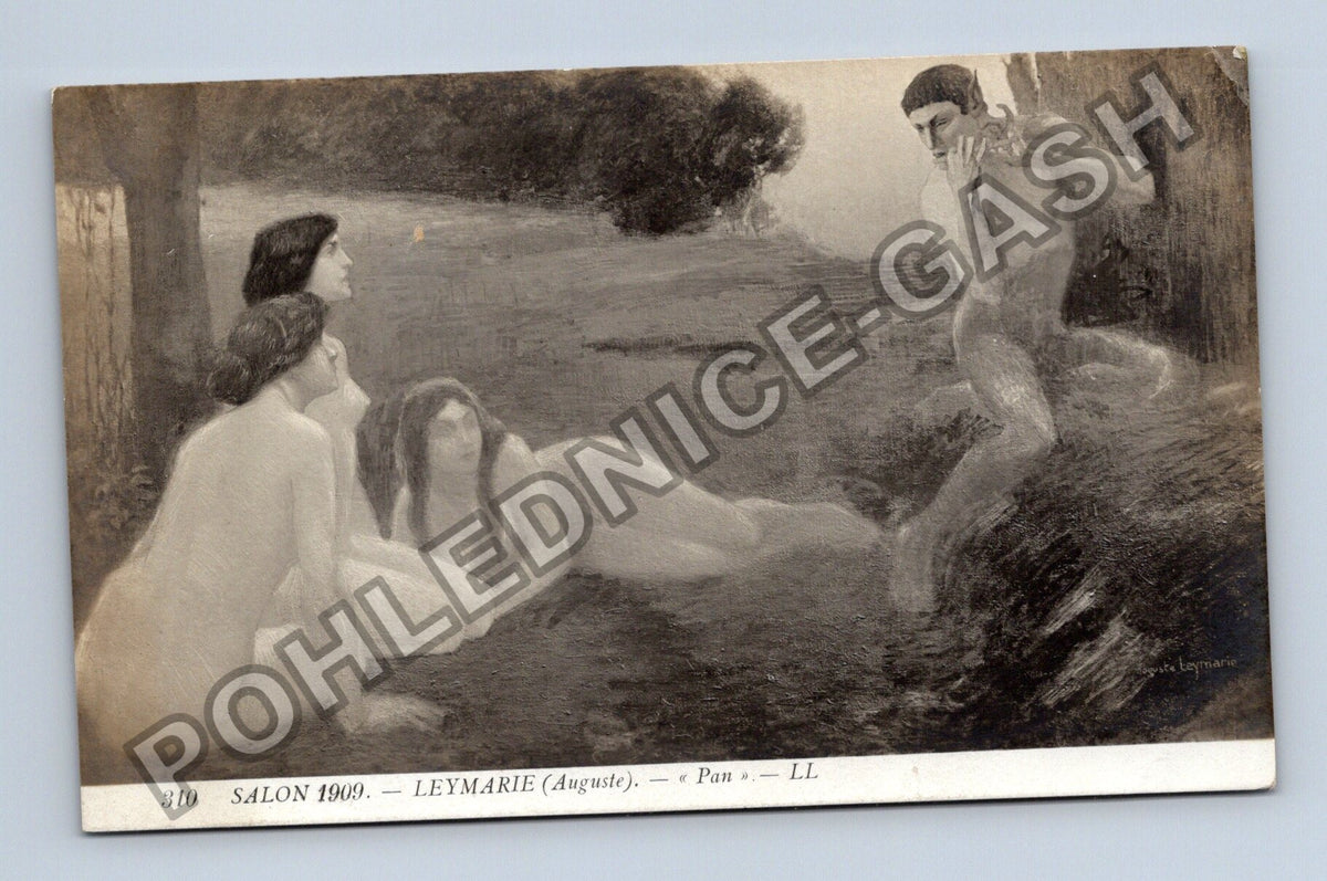 Pohlednice Francie Salon 1909 Leymarie Auguste Pan (M41977)