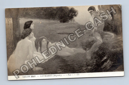 Pohlednice Francie Salon 1909 Leymarie Auguste Pan (M41977)