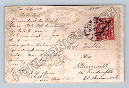 Pohlednice Rakousko An der Donau Hans Götzinger 1919 (M41985)