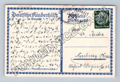 Pohlednice Německo Deutsche Kinderhilfe L.W. ZUMBUSCH (M42008)