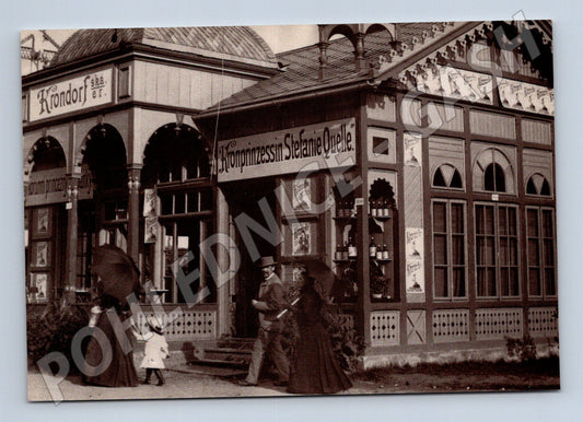Pohlednice Praha Pavilon Krondorfské kyselky 1891 (M4201)