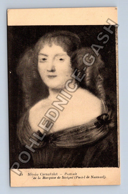 Pohlednice Francie Musée Carnavalet Portrait de la Marquise (M42019)