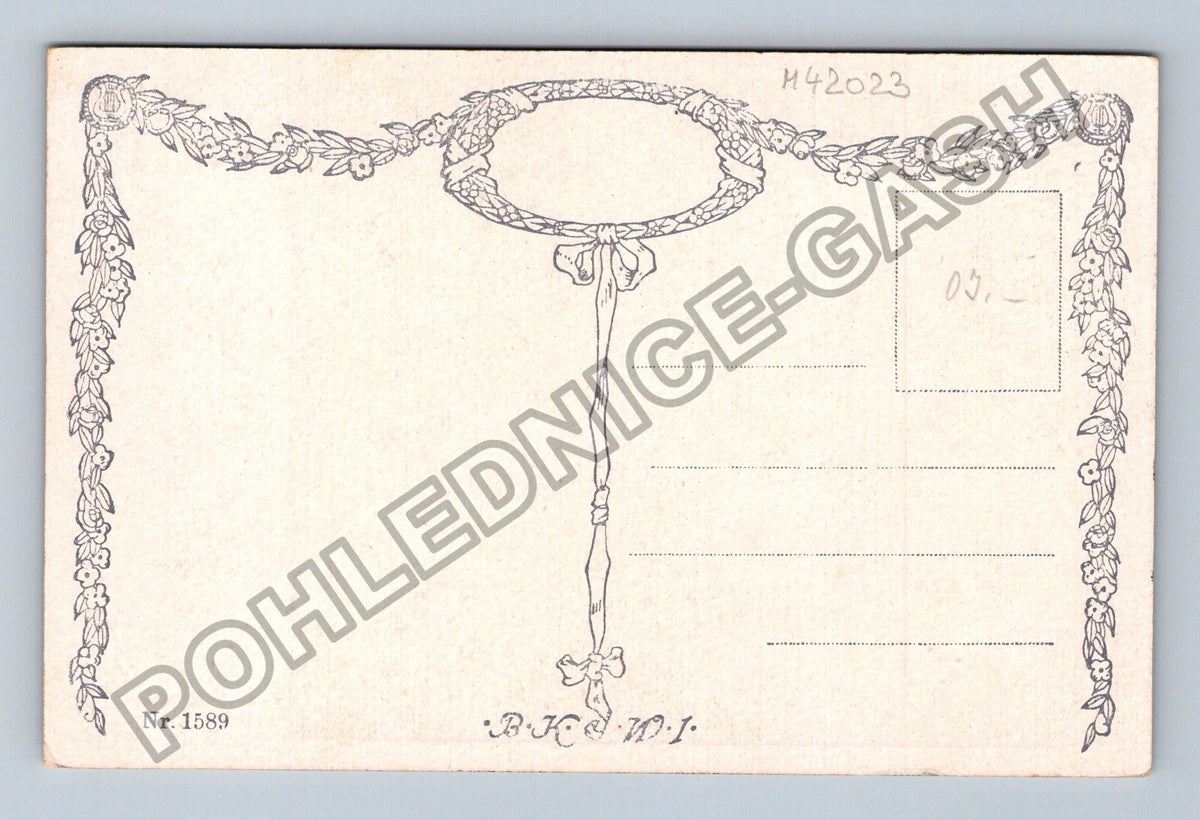 Pohlednice Die Forelle Karl Zewy pinx (M42023)