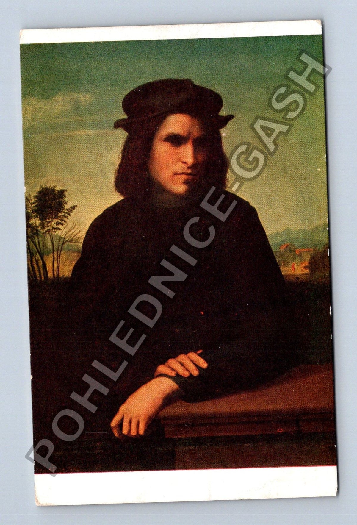 Pohlednice Portrait de jeune homme Louvre (M42028)