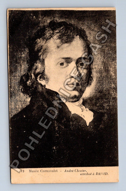 Pohlednice Francie Musée Carnavalet André Chénier (M42030)