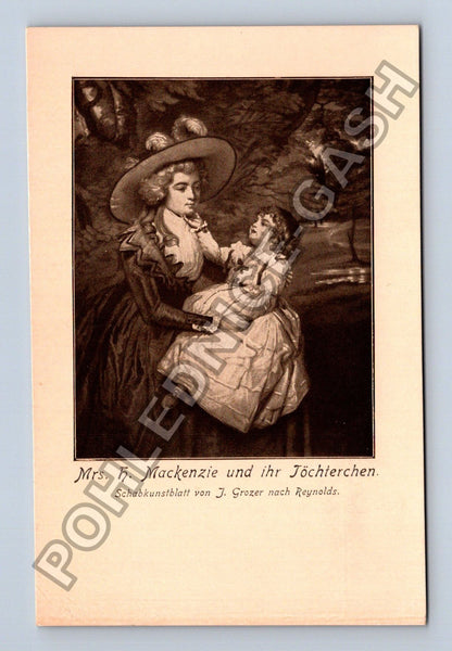 Pohlednice Mrs. H. Mackenzie und ihr Töchterchen (M42031)