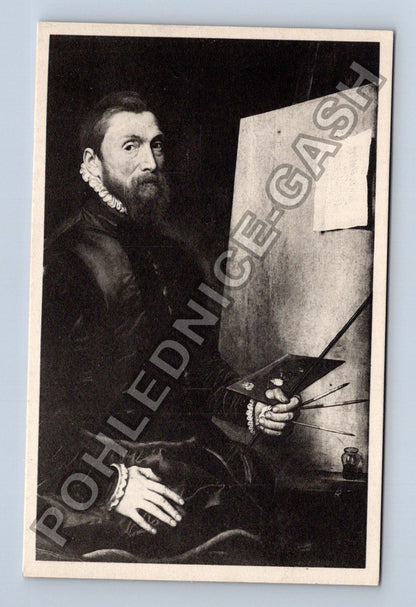 Pohlednice Holandsko Antonis Mor Autoportrét 1933 (M42047)