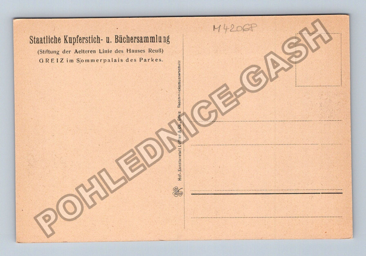 Pohlednice Mrs E Stanhope als Contemplation Greiz (M42068)