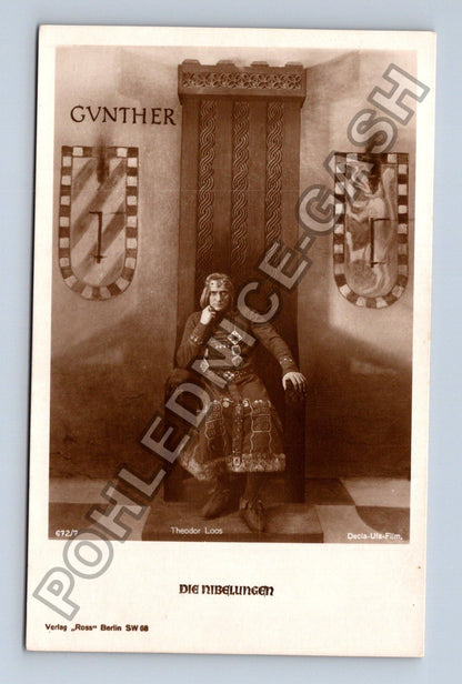 Pohlednice Německo Theodor Loos Die Nibelungen (M42071)