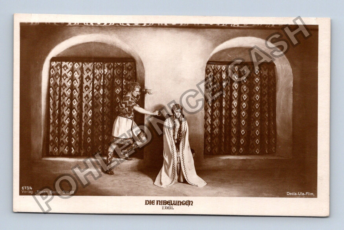 Pohlednice Die Nibelungen I.Teil filmová scéna (M42072)
