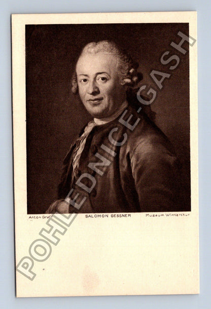 Pohlednice Salomon Gessner Anton Graff Muzeum Winterthur (M42084)