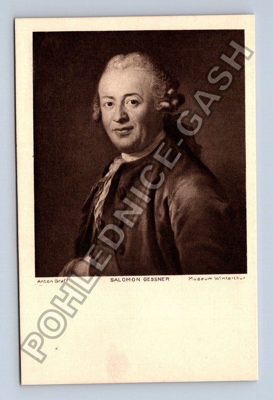 Pohlednice Salomon Gessner Anton Graff Muzeum Winterthur (M42084)