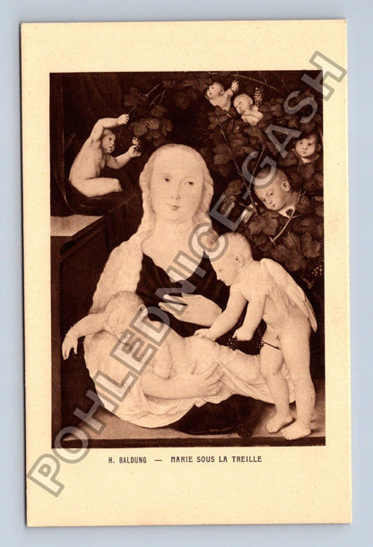 Pohlednice H Baldung Marie sous la Treille Strasbourg (M42086)
