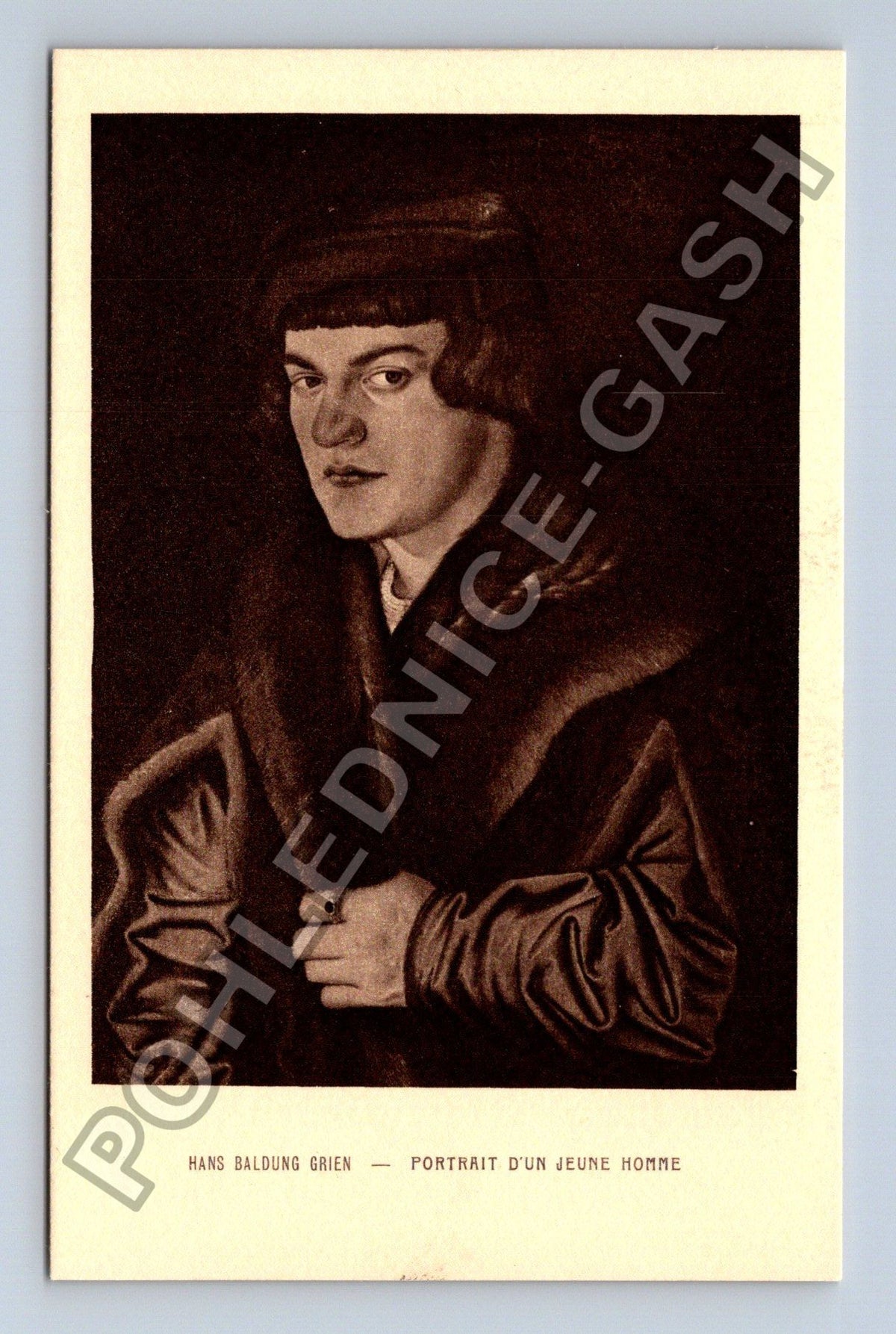 Pohlednice Francie Strasbourg Hans Baldung Grien Portrét (M42088)