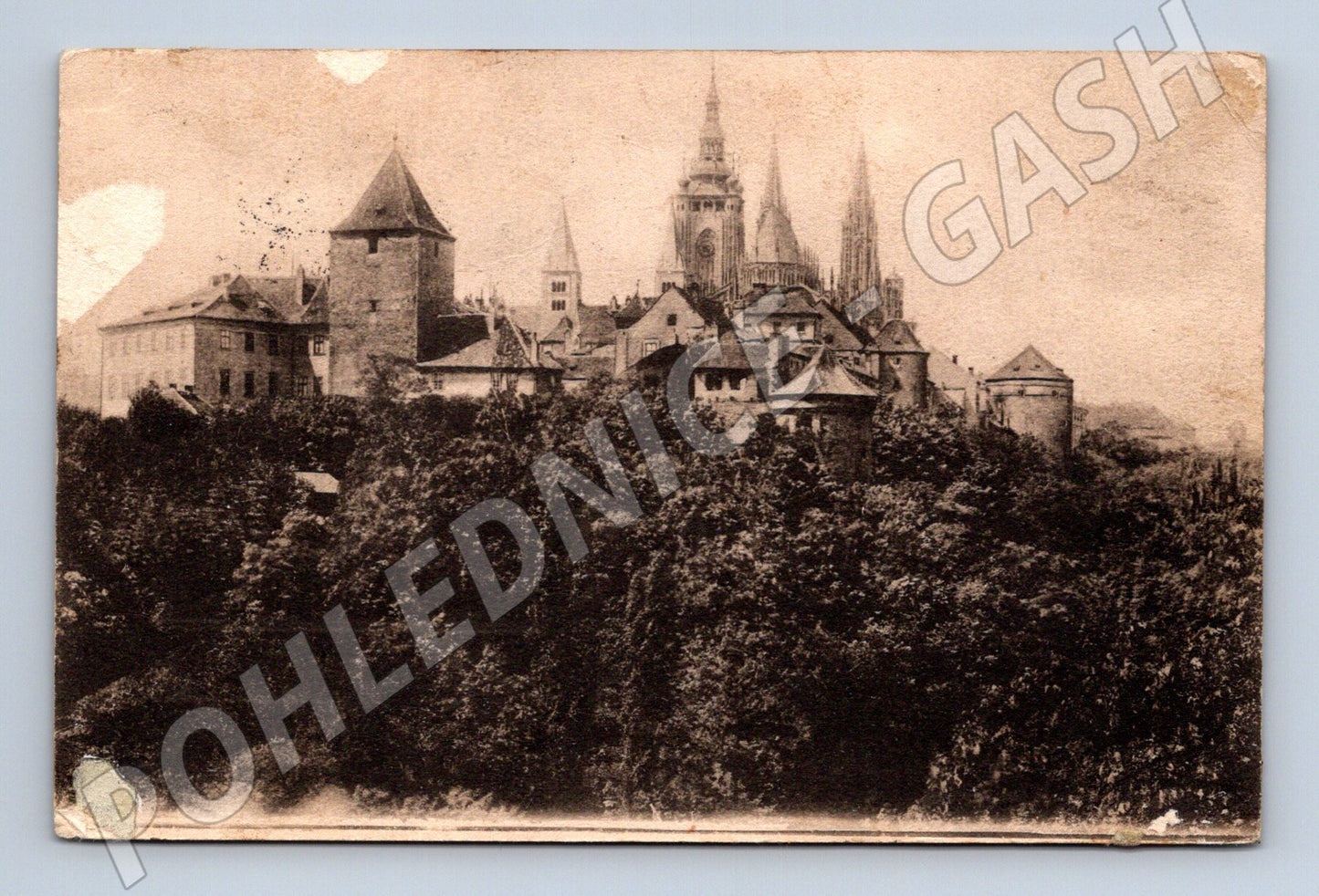 Pohlednice Praha Pražský hrad Hradčany historický motiv (M4209)