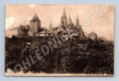 Pohlednice Praha Pražský hrad Hradčany historický motiv (M4209)