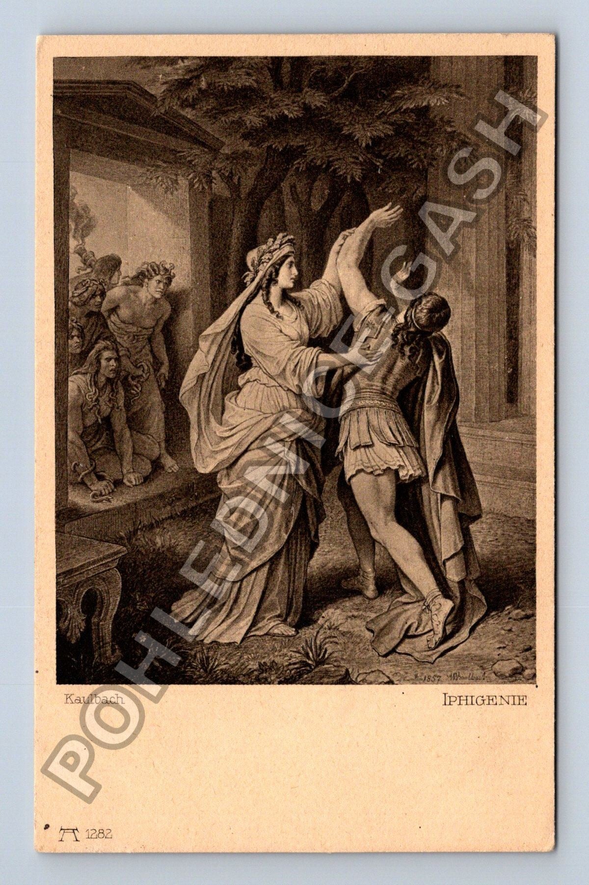 Pohlednice Kaulbach Iphigenie Goethe-Galerie (M42093)