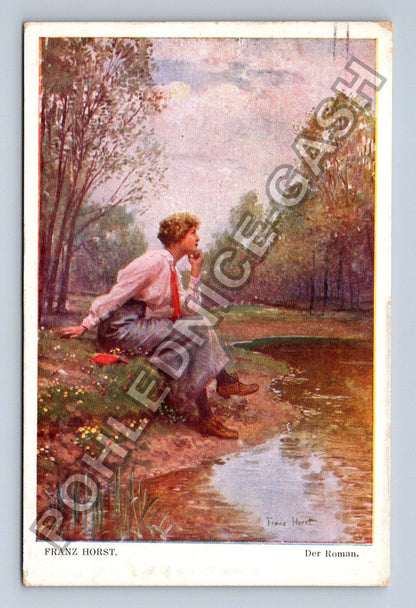 Pohlednice Rakousko Franz Horst Der Roman 1916 (M42104)