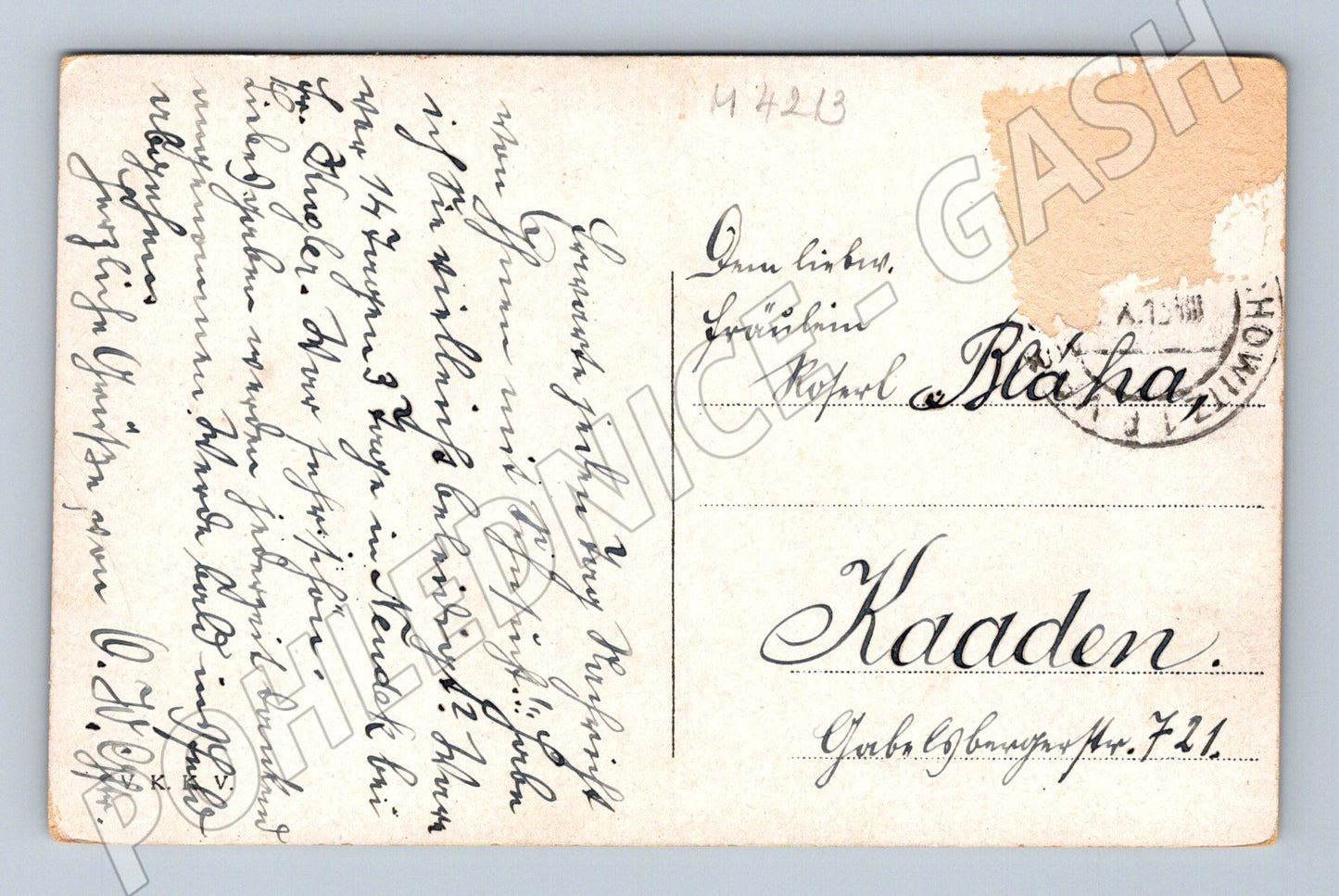 Pohlednice Praha Národní divadlo kolorovaná historická (M4213)