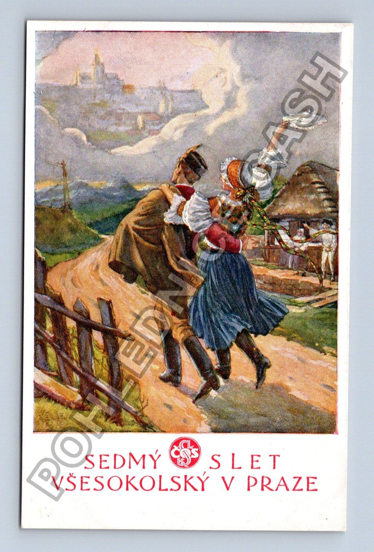Pohlednice Sedmý všesokolský slet v Praze 1920 (M42136)