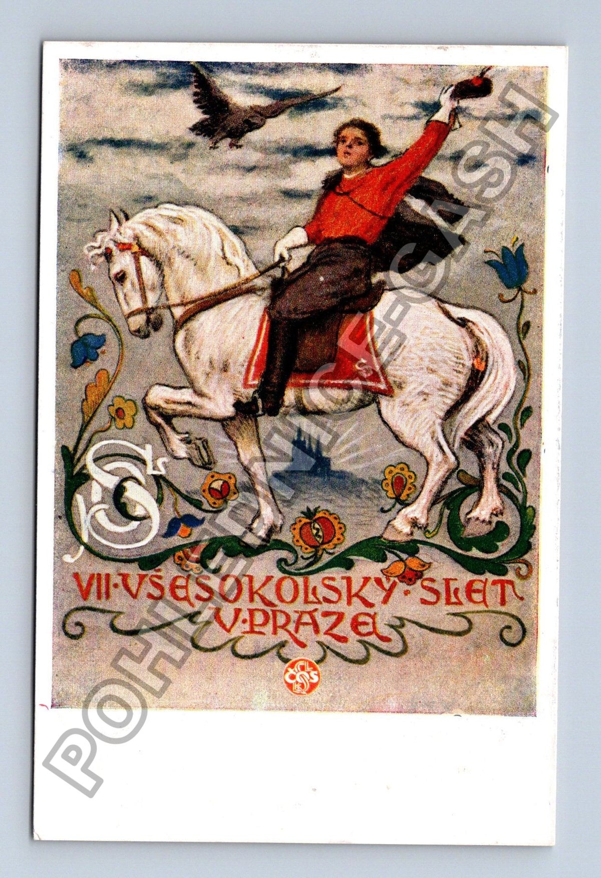 Pohlednice VII Všesokolský slet v Praze 1920 (M42137)