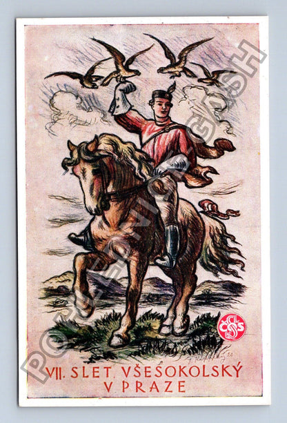 Pohlednice VII. Slet Všesokolský v Praze 1920 (M42141)