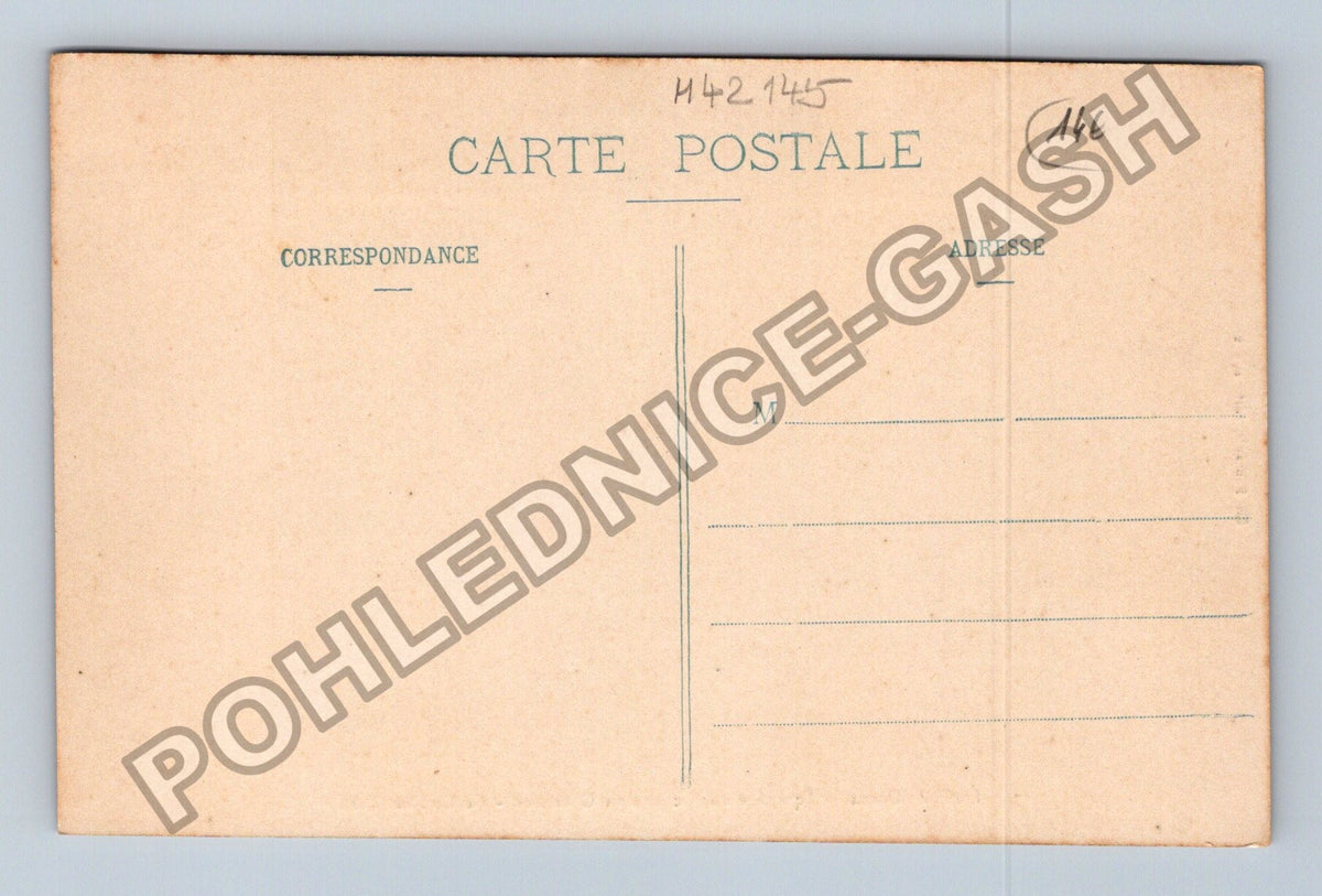 Pohlednice Francie Forêt de Dreux jelen v lese u vody (M42145)