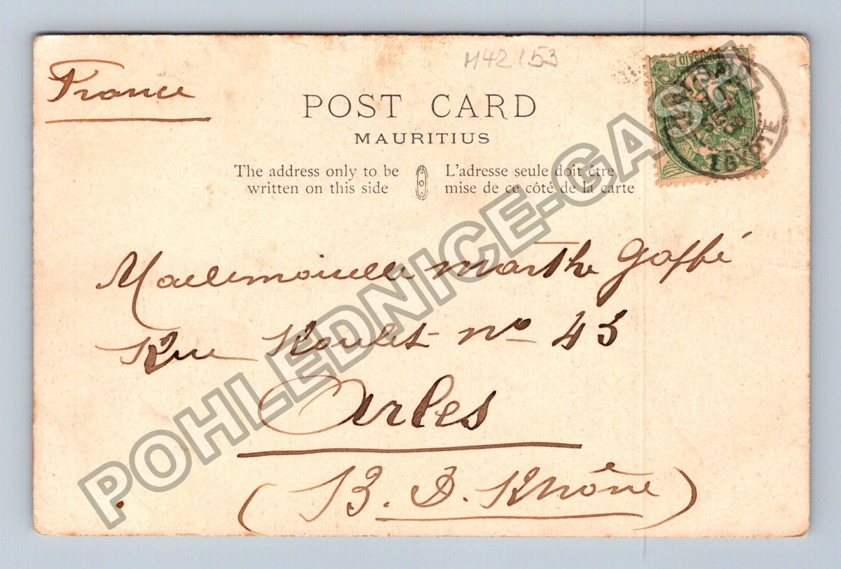 Pohlednice Mauritius Pieter Both hora (M42153)