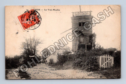 Pohlednice Francie CLINOIS Les Vrais Moulins (M42167)