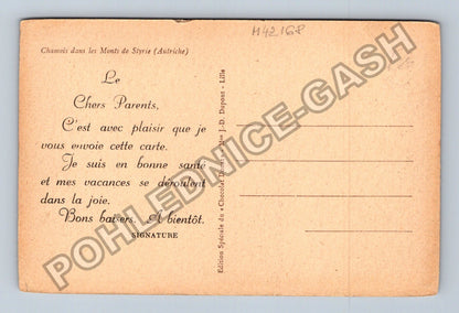 Pohlednice Francie Chamois dans les Monts de Styrie (M42168)