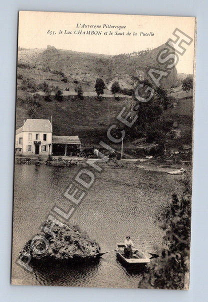 Pohlednice Francie LAuvergne Pittoresque Lac Chambon (M42169)